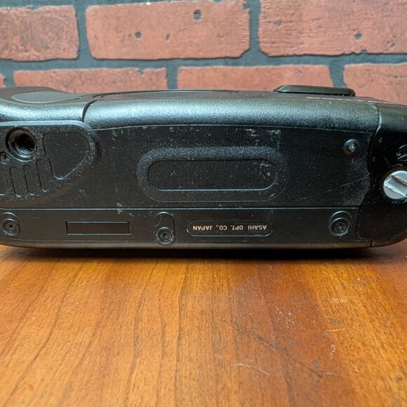 PENTAX Zoom 60-X 35mm 90s Y2K Point & Shoot Film Camera Black TESTED Works - Picture 11 of 11